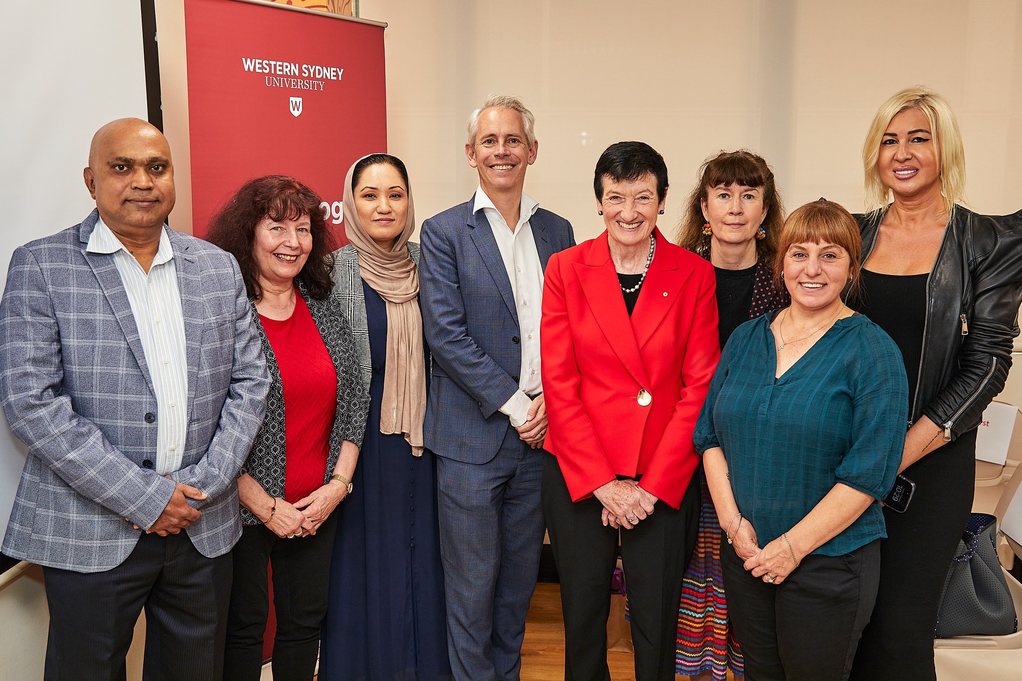 CMRC Champions For Change Opening, Melissa Monteiro, Prof Jennifer Westacott, Hon Andrew Giles